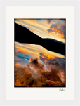 Cosmic Reflections Framed print 13x18 cm / 5x7″ White frame 12