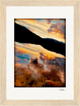 Cosmic Reflections Framed print 13x18 cm / 5x7″ Wood frame 28