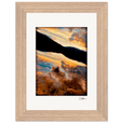 Cosmic Reflections Framed print 13x18 cm / 5x7″ Wood frame 27