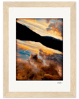Cosmic Reflections Framed print 13x18 cm / 5x7″ Wood frame 28