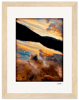 Cosmic Reflections Framed print 15x20 cm / 6x8″ Wood frame 34