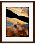 Cosmic Reflections Framed print 20x25 cm / 8x10″ Dark wood frame 40