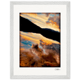 Cosmic Reflections Framed print 30x40 cm / 12x16″ White frame 6