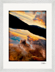Cosmic Reflections Framed print 30x40 cm / 12x16″ White frame 6