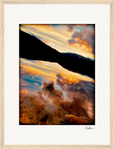Cosmic Reflections Framed print 30x40 cm / 12x16″ Wood frame 32