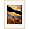 Cosmic Reflections Framed print 30x40 cm / 12x16″ Wood frame 32