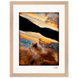 Cosmic Reflections Framed print 30x40 cm / 12x16″ Wood frame 26