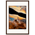 Cosmic Reflections Framed print 30x45 cm / 12x18″ Dark wood frame 50