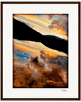 Cosmic Reflections Framed print 40x50 cm / 16x20″ Dark wood frame 38