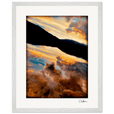 Cosmic Reflections Framed print 40x50 cm / 16x20″ White frame 13