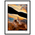 Cosmic Reflections Framed print 45x60 cm / 18x24″ Black frame 52
