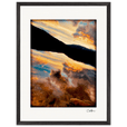 Cosmic Reflections Framed print 45x60 cm / 18x24″ Black frame 35