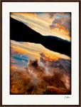 Cosmic Reflections Framed print 45x60 cm / 18x24″ Dark wood frame 39