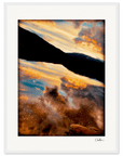 Cosmic Reflections Framed print 45x60 cm / 18x24″ White frame 10