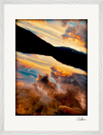 Cosmic Reflections Framed print 45x60 cm / 18x24″ White frame 11
