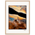 Cosmic Reflections Framed print 50x70 cm / 20x28″ Wood frame 20