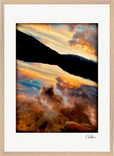 Cosmic Reflections Framed print 50x70 cm / 20x28″ Wood frame 20