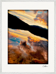 Cosmic Reflections Framed print 60x80 cm / 24x32″ White frame 12