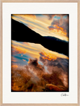 Cosmic Reflections Framed print 60x80 cm / 24x32″ Wood frame 30