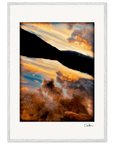 Cosmic Reflections Framed print 70x100 cm / 28x40″ White frame 18