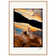 Cosmic Reflections Framed print 70x100 cm / 28x40″ Wood frame 22