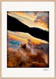Cosmic Reflections Framed print 70x100 cm / 28x40″ Wood frame 22