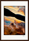 Cosmic Reflections Framed print A3 (29.7 x 42 cm) Dark wood frame 37