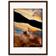 Cosmic Reflections Framed print A3 (29.7 x 42 cm) Dark wood frame 37