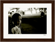 Cuba Girl Framed print 13x18 cm / 5x7″ Dark wood frame 41