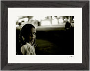 Cuba Girl Framed print 15x20 cm / 6x8″ Black frame 41