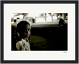 Cuba Girl Framed print 20x25 cm / 8x10″ Black frame 17