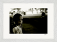 Cuba Girl Framed print 21x29.7 cm / 8x12" White frame 8