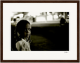Cuba Girl Framed print 27x35 cm / 11x14″ Dark wood frame 24