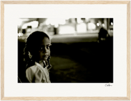 Cuba Girl Framed print 28x43 cm / XL (11x17″) Black frame 29
