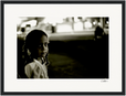 Cuba Girl Framed print 30x40 cm / 12x16″ Black frame 37