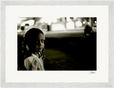 Cuba Girl Framed print 30x40 cm / 12x16″ White frame 12
