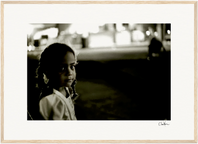 Cuba Girl Framed print 30x40 cm / 12x16″ Wood frame 35