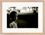 Cuba Girl Framed print 30x40 cm / 12x16″ Wood frame 30