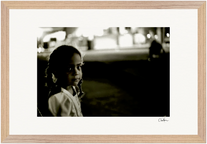 Cuba Girl Framed print 30x45 cm / 12x18″ Wood frame 31