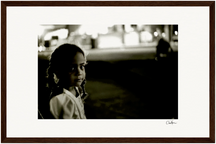 Cuba Girl Framed print 50x70 cm / 20x28″ White frame 58