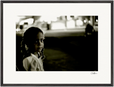 Cuba Girl Framed print 60x80 cm / 24x32″ Black frame 54