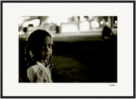 Cuba Girl Framed print 60x90 cm / 24x36″ Wood frame 71