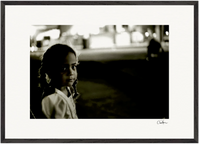 Cuba Girl Framed print A1 (59.4 x 84.1 cm) Black frame 53