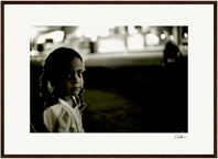 Cuba Girl Framed print A2 (42 x 59.4 cm) Black frame 53