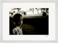 Cuba Girl Framed print A3 (29.7 x 42 cm) White frame 11