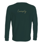 Curiosity - "On the Road" Long sleeve green empire XS 2