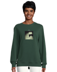 Curiosity - "On the Road" Sweatshirt Bottle Green XS 38