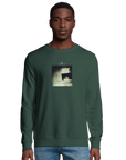 Curiosity - "On the Road" Sweatshirt Bottle Green XS 36