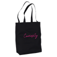 Curiosity - "On The Road" Tote Bag Black 2