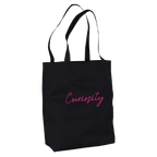 Curiosity - "On The Road" Tote Bag Black 2